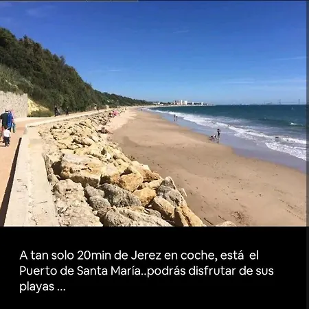 Prázdninový dům Casa En Jerez Con Patio Cerca De La Playa Y De La Sierra *